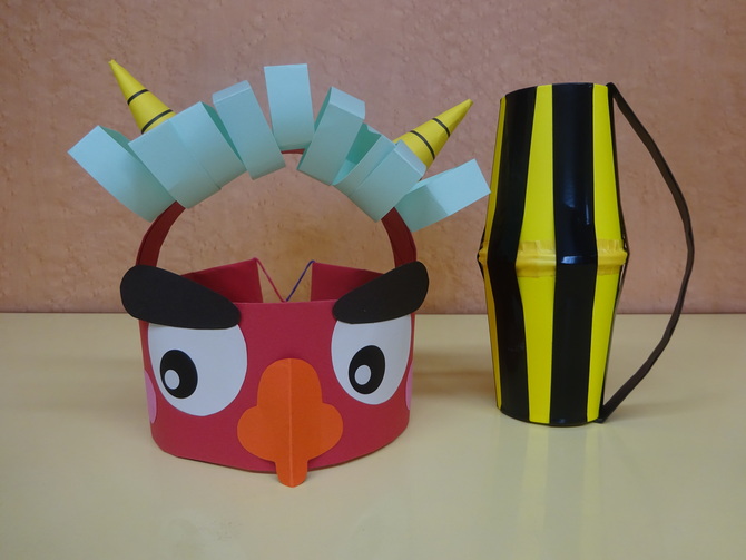 鬼のお面・マラカス作り 鬼のお面・マラカス作り